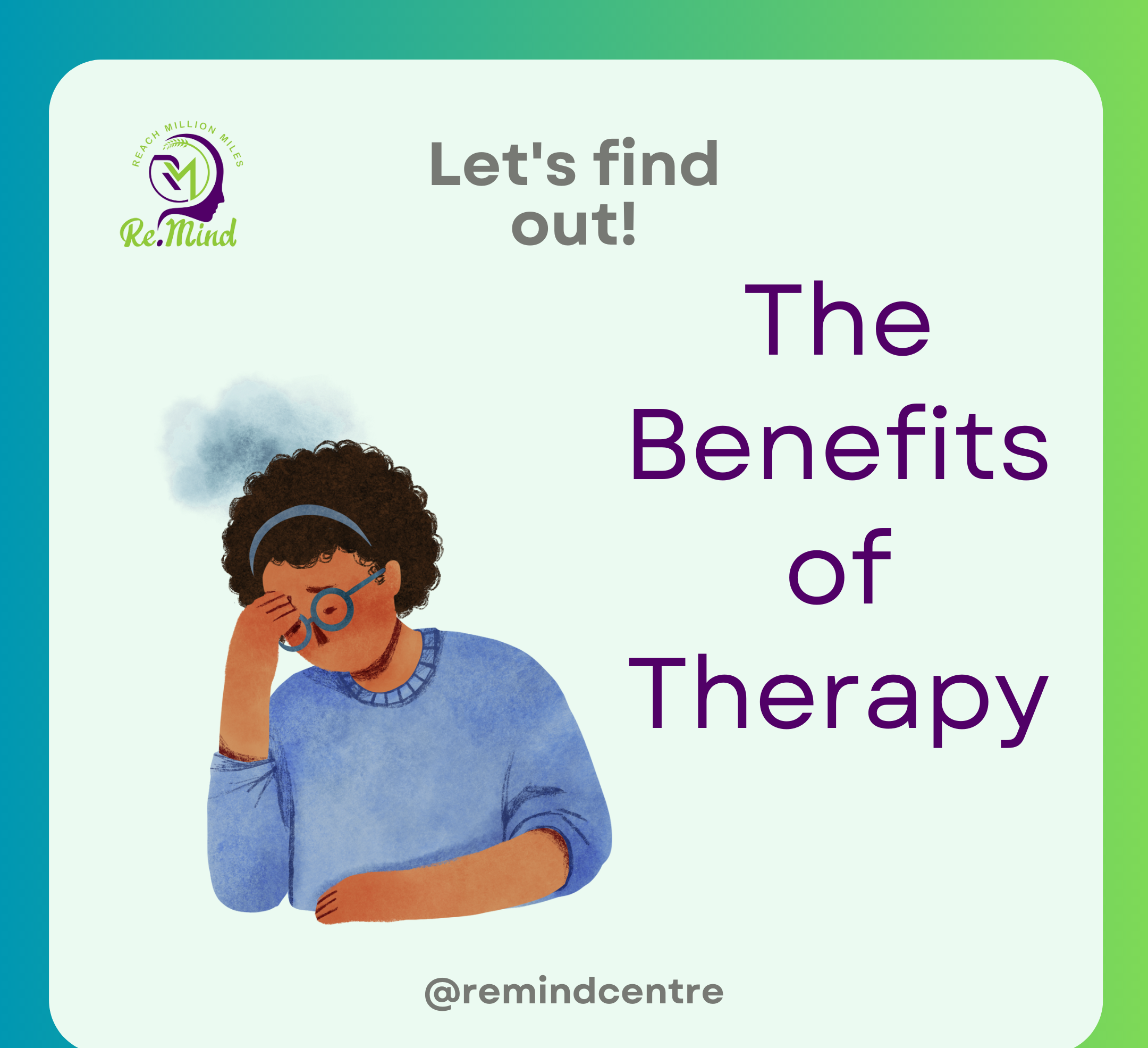 Benefits of mental therapy